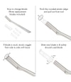 Produktbillede 4 af 5, Tweezerman Facial Razor Barberblade