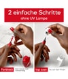 Produktbillede 3 af 6, essie gel couture Topcoat til negle