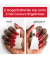 Produktbillede 4 af 6, essie gel couture Topcoat til negle