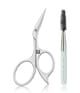 Obrázek produktu 4 z 6, Zwilling Premium Augenbrauen Set inkl. Leder Etui in Mint Sada na manikúru