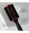 Produktbillede 3 af 6, VARIS Boar Brush Rundbørste