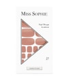 Produktbild 1 von 2, Miss Sophie Cookies N Cream Nagelfolie