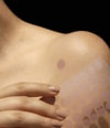 Image du produit 2 sur 4, APRICOT Autocollants d'avertissement UV Masque pour le corps