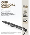 Produktbillede 3 af 6, ghd Chronos curve conical wand Krøllejern
