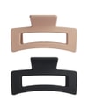 Produktbillede 1 af 4, REVOLUTION Rectangle Matte Clip Hårnåle
