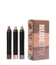 Productafbeelding 1 van 6, NUDESTIX Bright Nude Eyes Oogschaduwpalette
