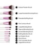BH Cosmetics 12 Piece Brush Set Sminkborstset 1 st 849953009032 visual3-shot_se