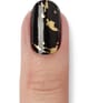 Produktbillede 2 af 4, Miss Sophie Marbleous Black Neglefolie