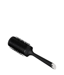 TITANIA Haarbürste Paddle – Schwarze Satin-Oberfläche, Mit Strass, 26 Cm, Kunststoffborsten