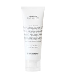Transparent Lab Time Reverse Gesichtsmaske