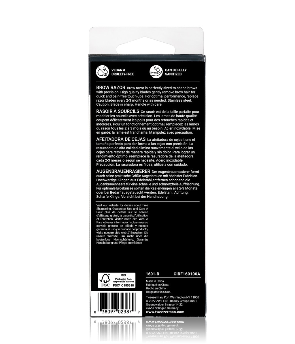 Бритва для бровей Tweezerman Brow Shaping Razor — фото 3