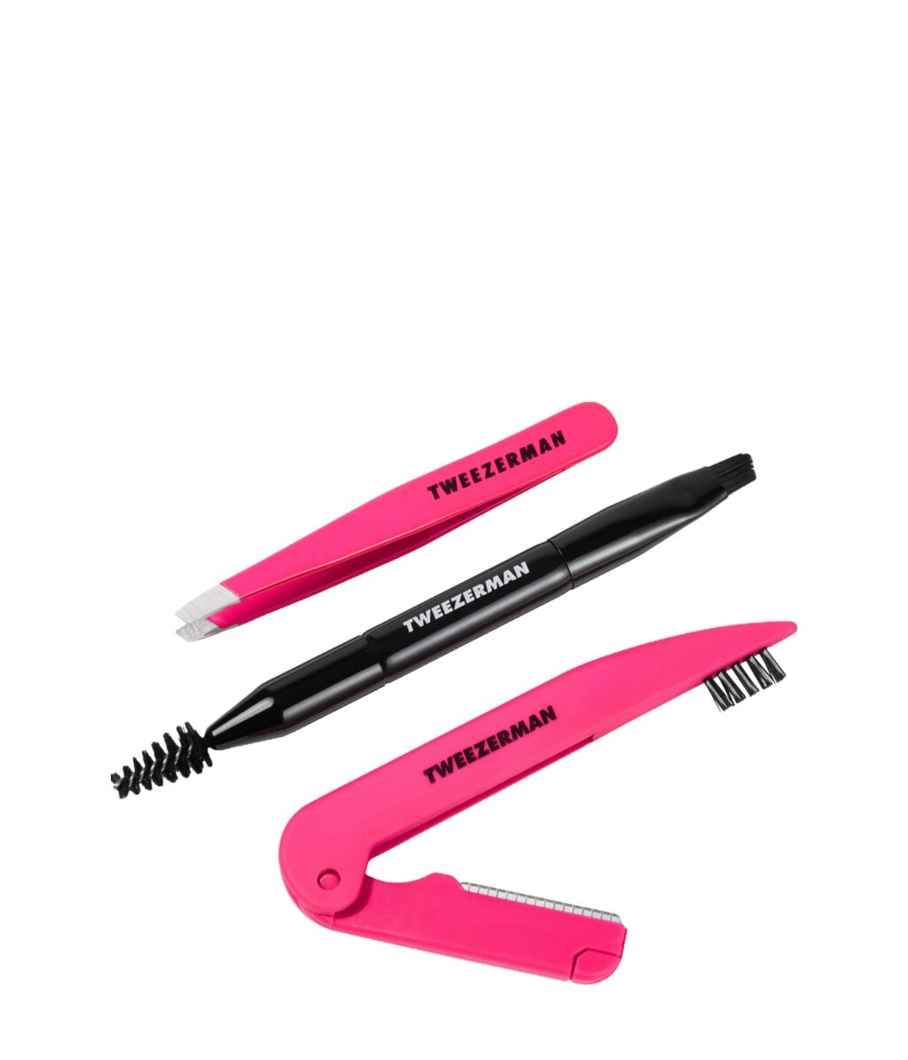 Набор для бровей Tweezerman Mini Brow Rescue Kit, 3 инструмента