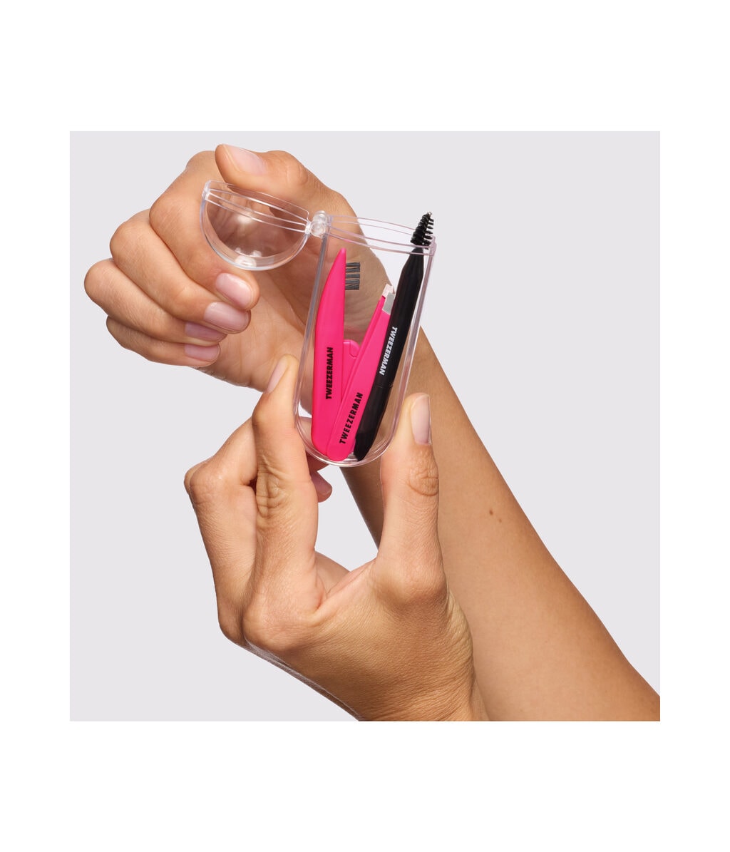 Набор для бровей Tweezerman Mini Brow Rescue Kit, 3 инструмента — фото 5