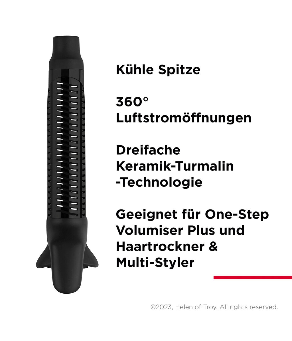Насадка-плойка Revlon One-Step Curler Attachment RVDR5335, керамико-турмалиновое покрытие, 32 мм — фото 3