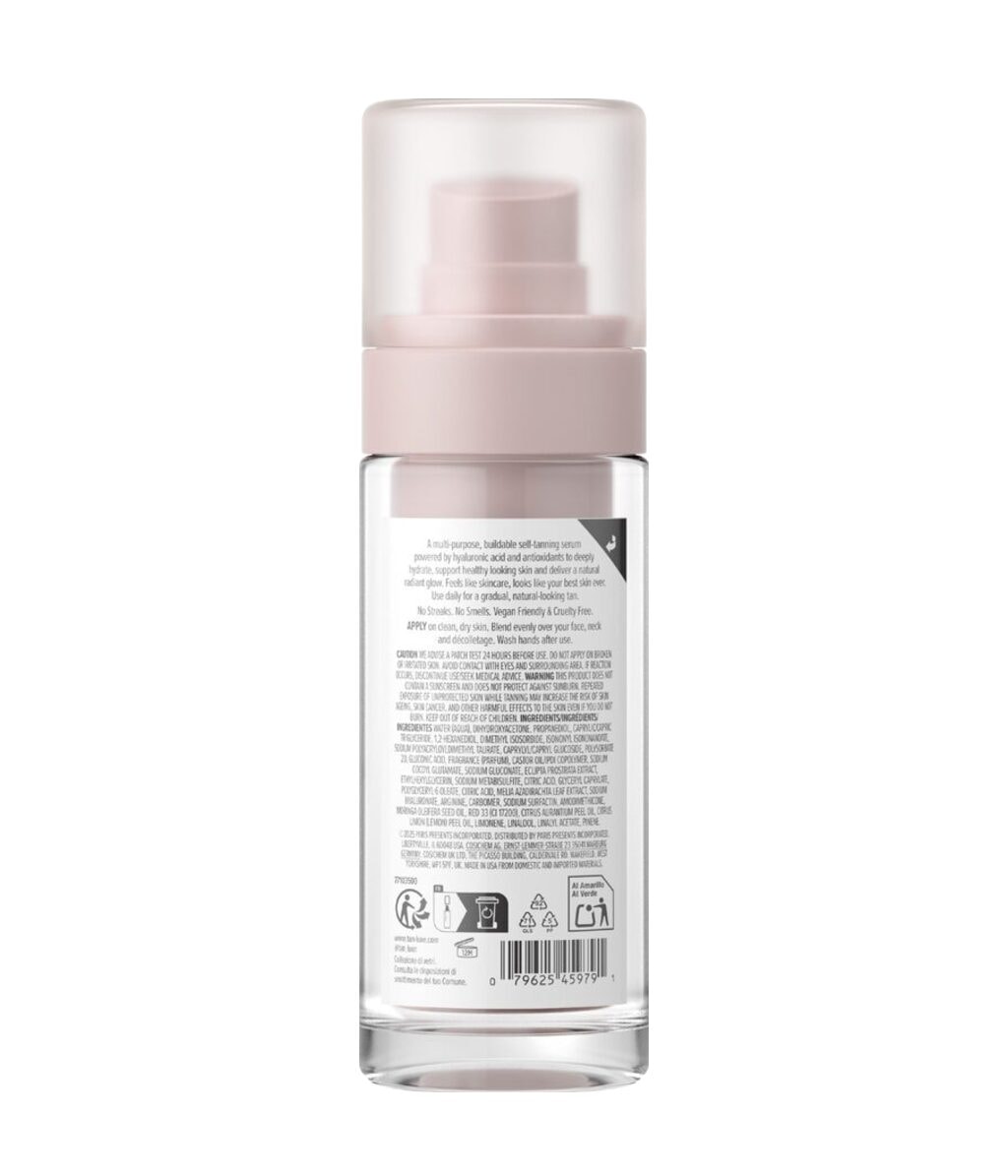 Сыворотка-автозагар Tan-Luxe The Illuminator Glow Serum, с гиалуроновой кислотой, постепенный загар, 30 мл — фото 2