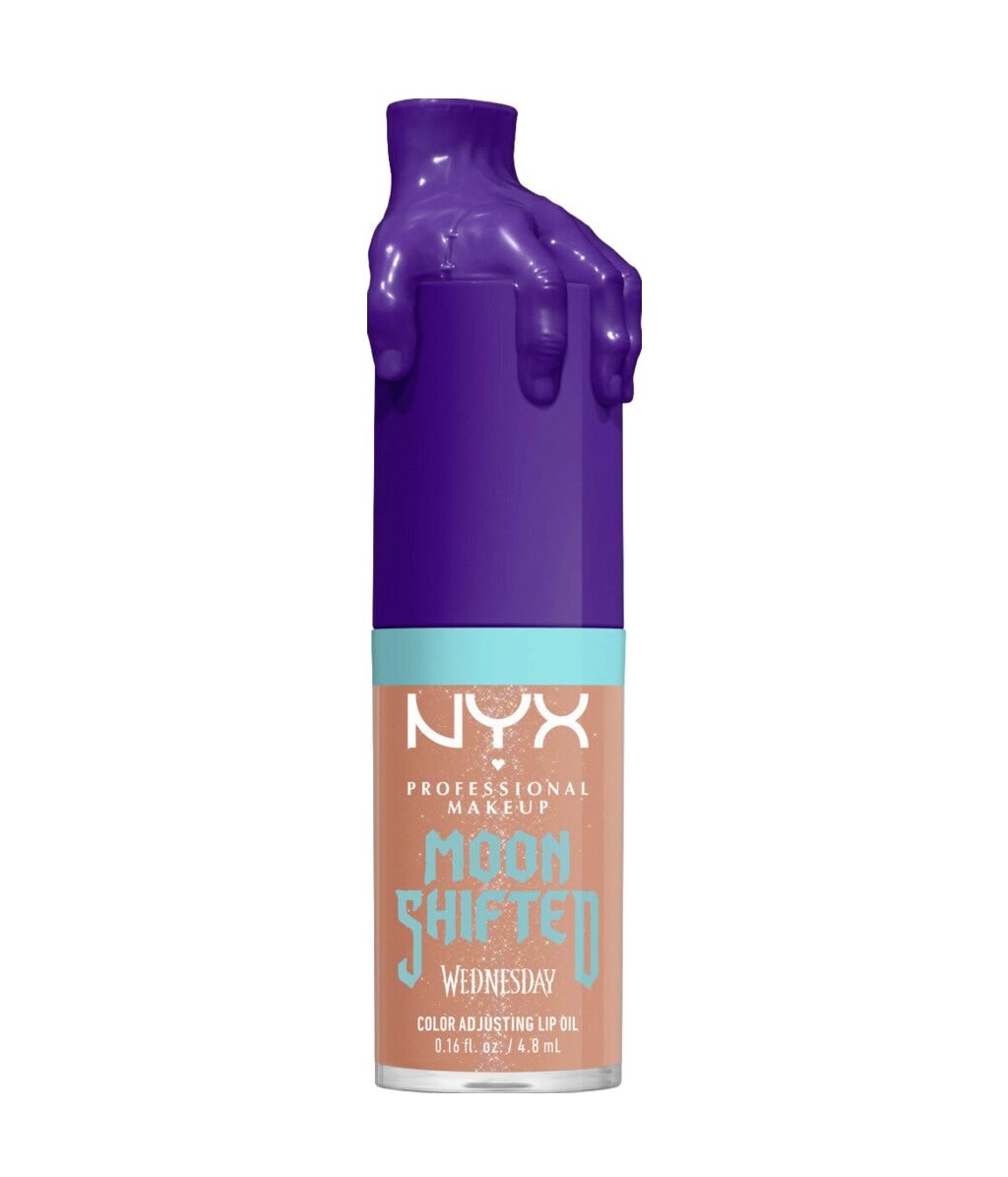 Масло для губ NYX Professional Makeup Wednesday Mystery Lip Oil глянцевое, увлажняющее, оттенок Moon Shifted, 5 мл