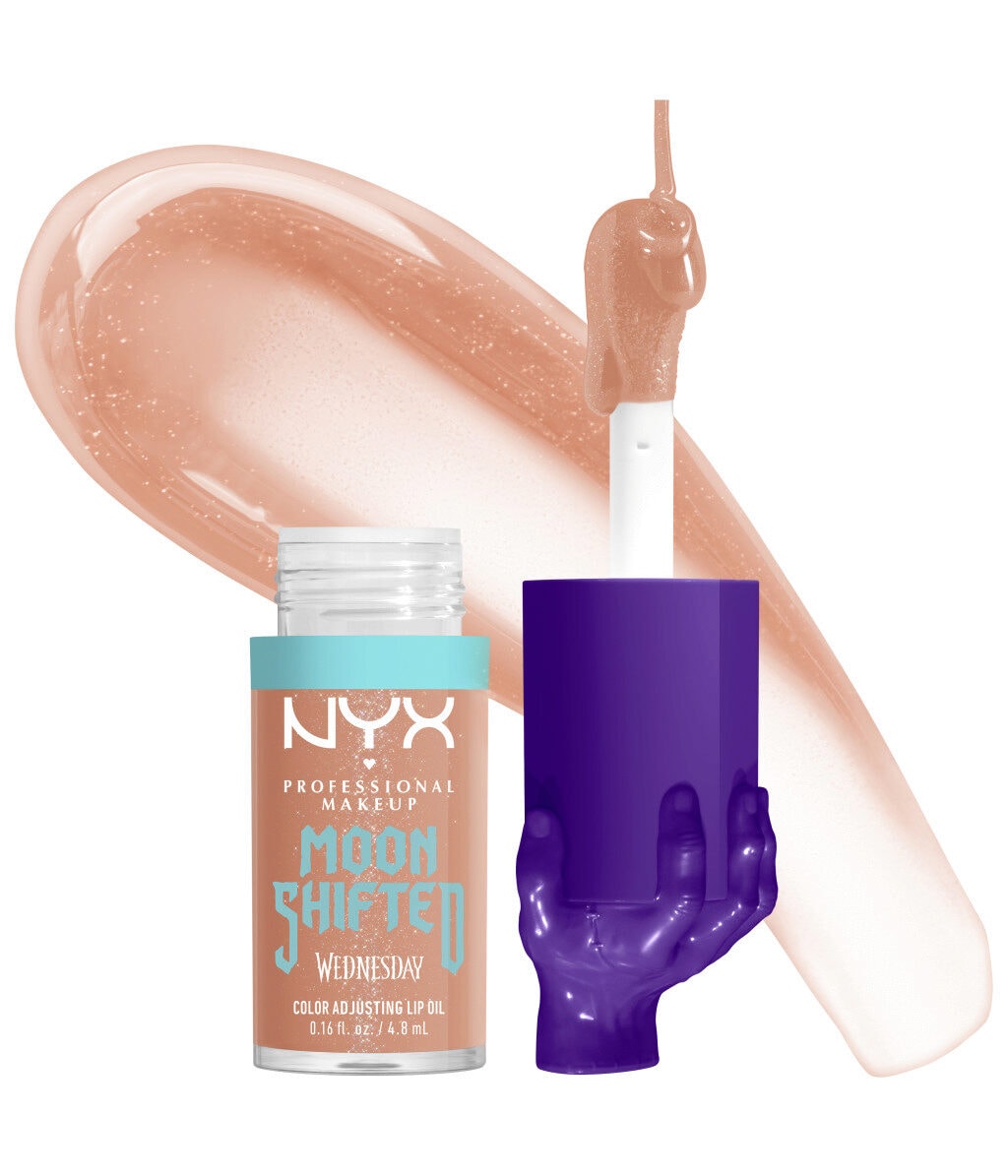 Масло для губ NYX Professional Makeup Wednesday Mystery Lip Oil глянцевое, увлажняющее, оттенок Moon Shifted, 5 мл — фото 2