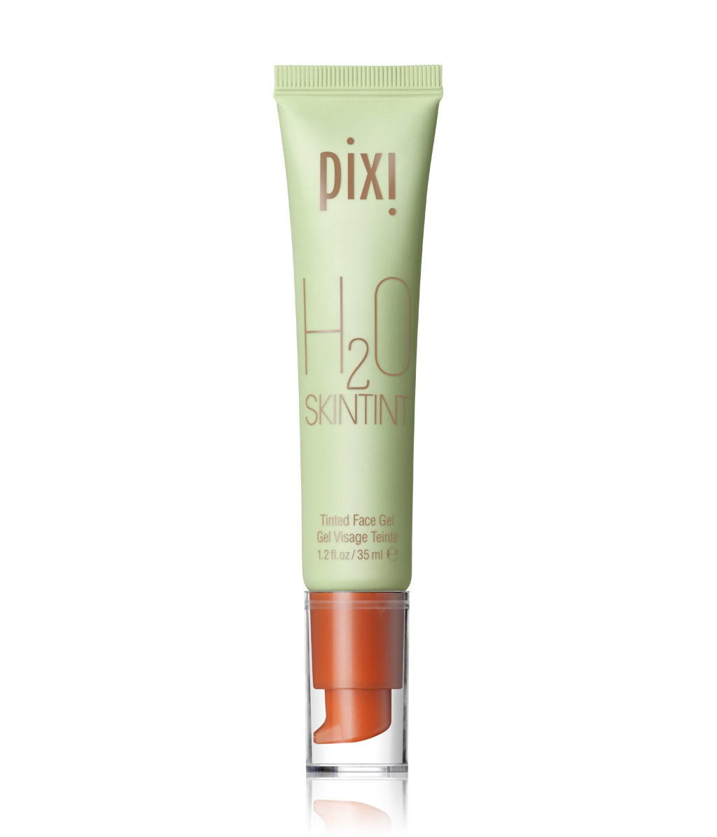 Тональный флюид Pixi H2O Skintint гелевый, полуматовый, оттенок Mahogany