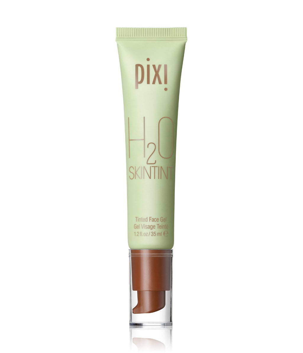 Тональный флюид Pixi H2O Skintint гелевый, полуматовый, оттенок Chestnut
