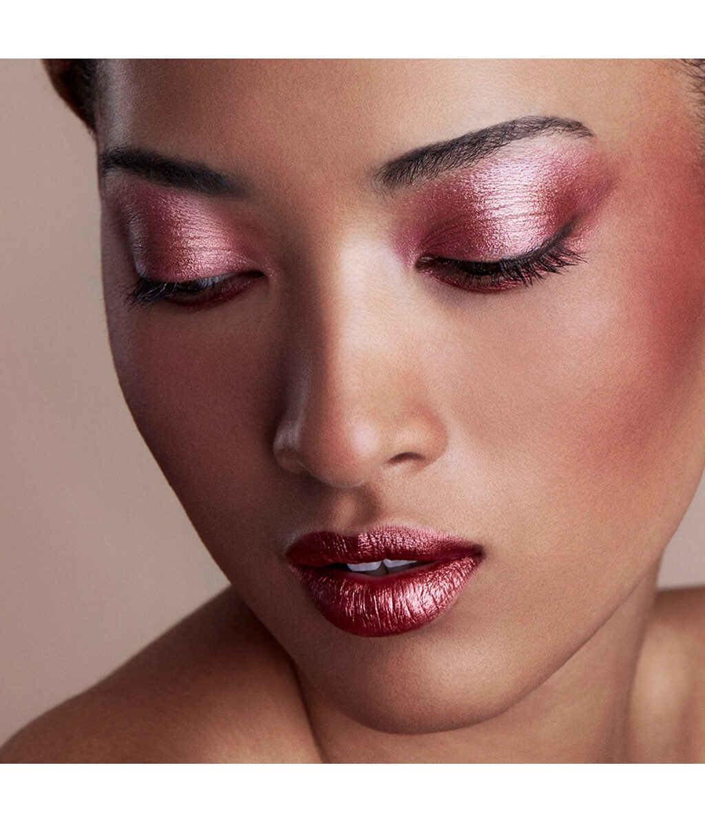 Тени для век Stila Trifecta Metallica, в карандаше, металлик, оттенок Pink Sapphire, 1,7 г — фото 4
