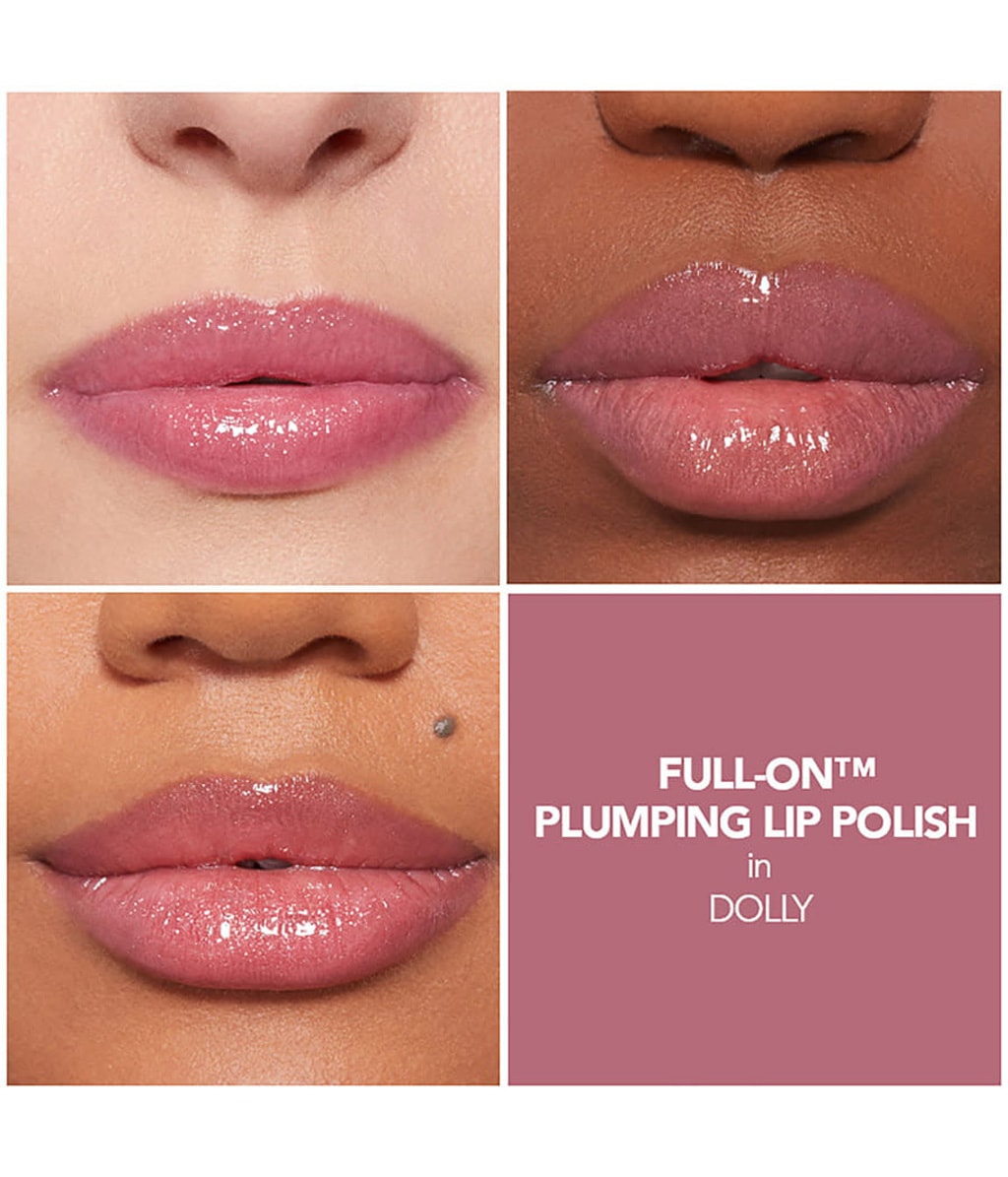 Блеск для губ Buxom Full-On Plumping Lip Polish, с эффектом объёма, оттенок Dolly, 4,45 мл — фото 4