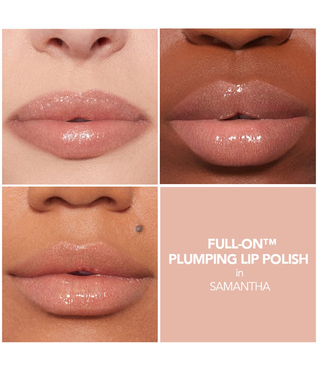 Блеск для губ Buxom Full-On Plumping Lip Polish, с эффектом объёма, оттенок Samantha, 4,45 мл — фото 4