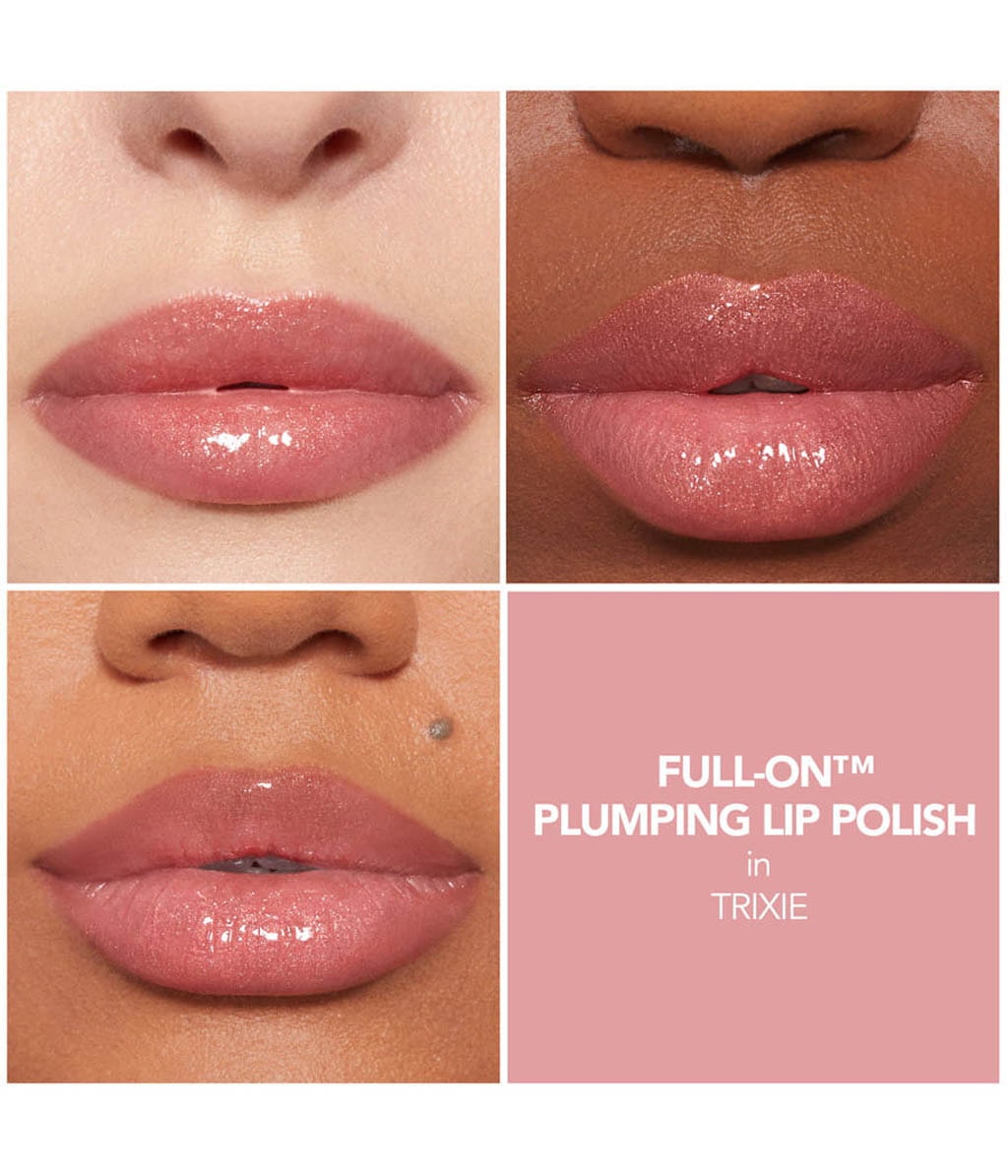 Блеск для губ Buxom Full-On Plumping Lip Polish, с эффектом объёма, оттенок Trixie, 4,45 мл — фото 4