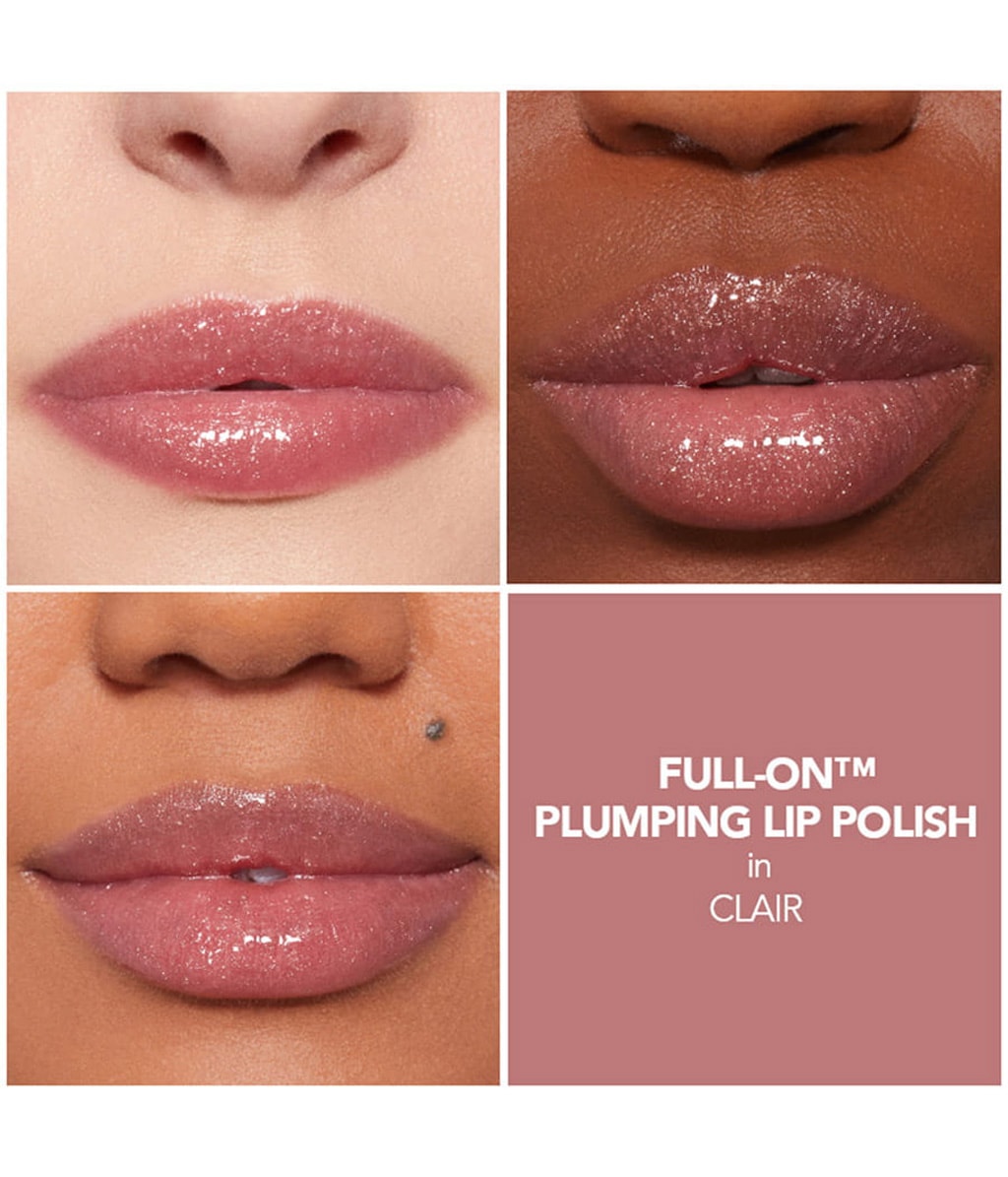 Блеск для губ Buxom Full-On Plumping Lip Polish, с эффектом объёма, оттенок Clair, 4,45 мл — фото 4