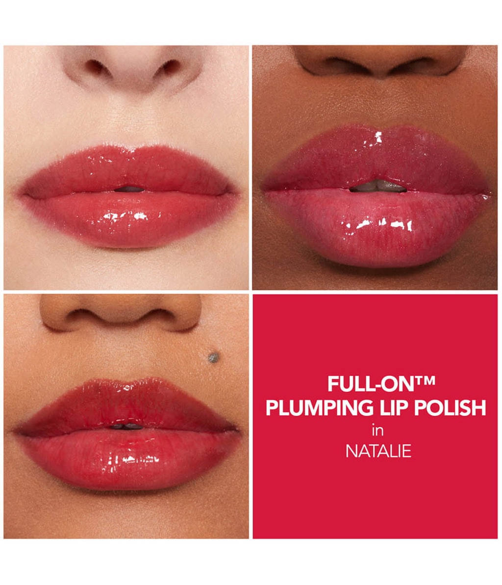 Блеск для губ Buxom Full-On Plumping Lip Polish, с эффектом объёма, оттенок Natalie, 4,45 мл — фото 4