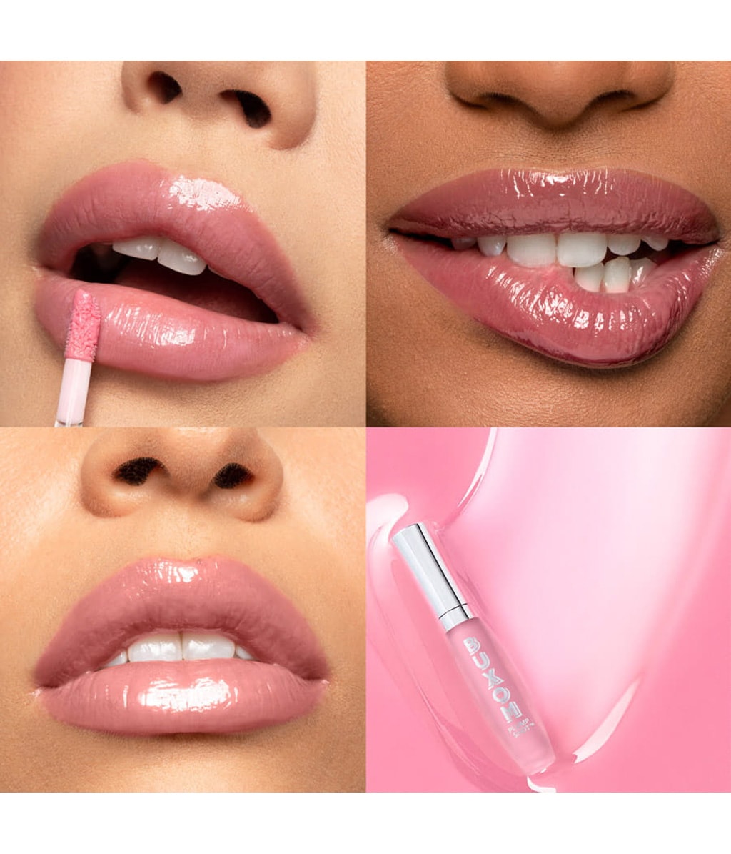 Сыворотка-блеск для губ Buxom Plump Shot Collagen-Infused Lip Serum с коллагеном, оттенок Lingerie, 4 мл — фото 4