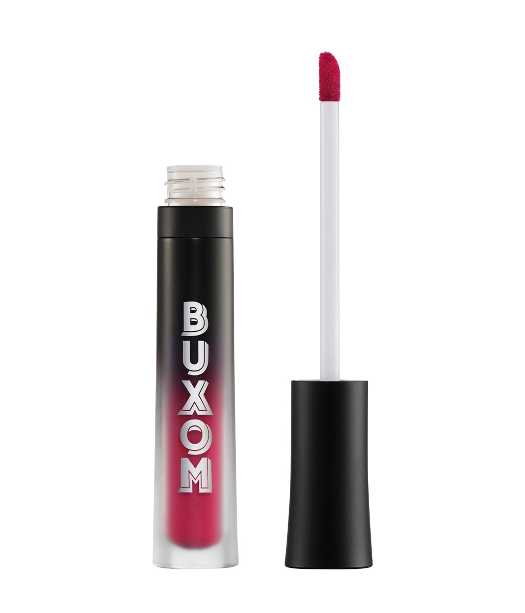 Жидкая помада Buxom Full-On Collagen Infused Liquid Lipstick, матовая, с эффектом объёма, оттенок Berry Babe