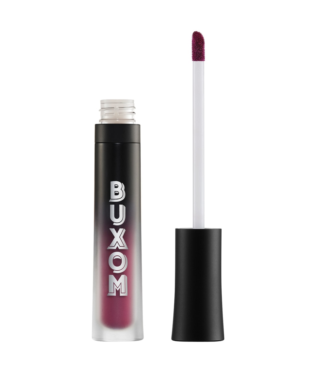 Жидкая помада Buxom Full-On Collagen Infused Liquid Lipstick, матовая, с эффектом объёма, оттенок Plum Queen