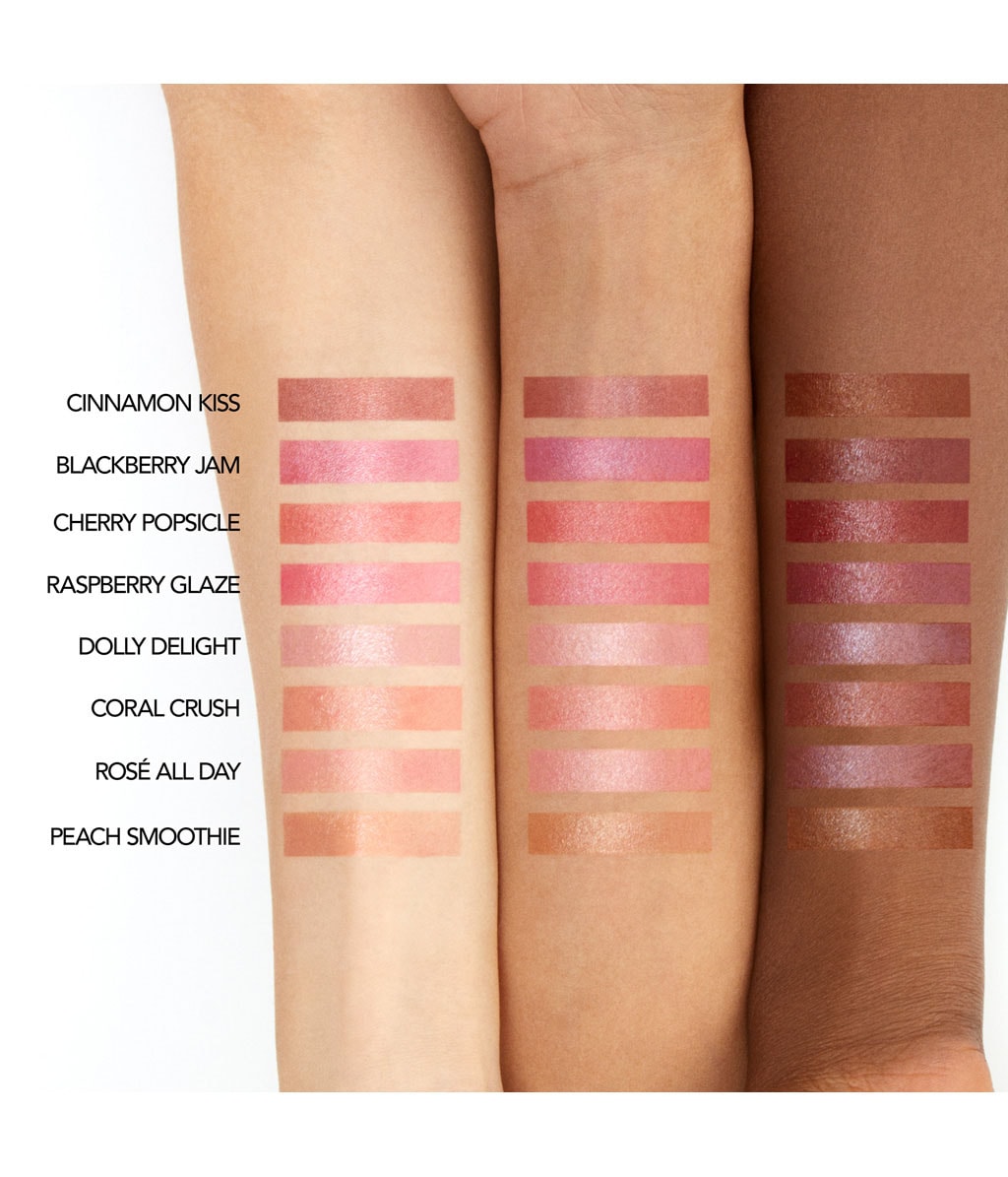 Оттеночный бальзам для губ Buxom Full-On Plumping Lip Glow Balm, с эффектом объёма, оттенок Rose All Day, 2 г — фото 4
