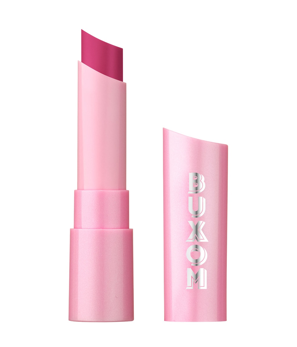 Оттеночный бальзам для губ Buxom Full-On Plumping Lip Glow Balm, с эффектом объёма, увлажняющий, оттенок Raspberry Glaze