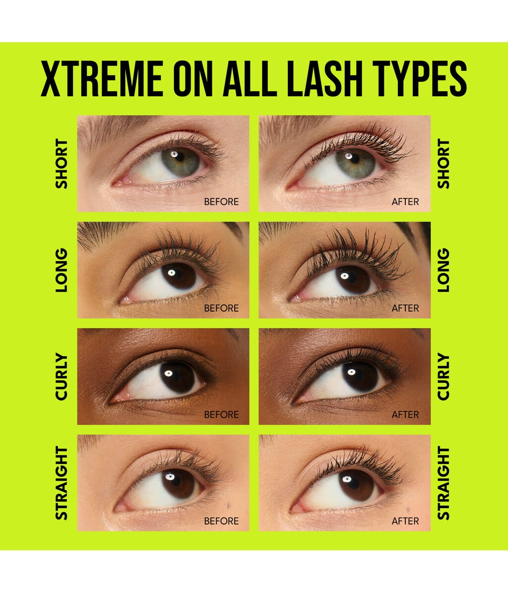 Тушь для ресниц Buxom Lash Xtension Lift удлиняющая, с эффектом подъёма, оттенок Xtremely Black, 6 мл — фото 5
