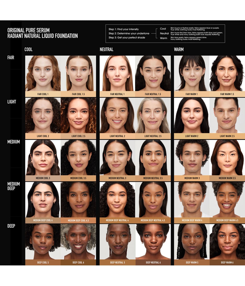 Тональный крем bareMinerals Original Pure Serum Radiant Natural Liquid Foundation, тон 4 Medium Deep Cool, 30 мл — фото 5