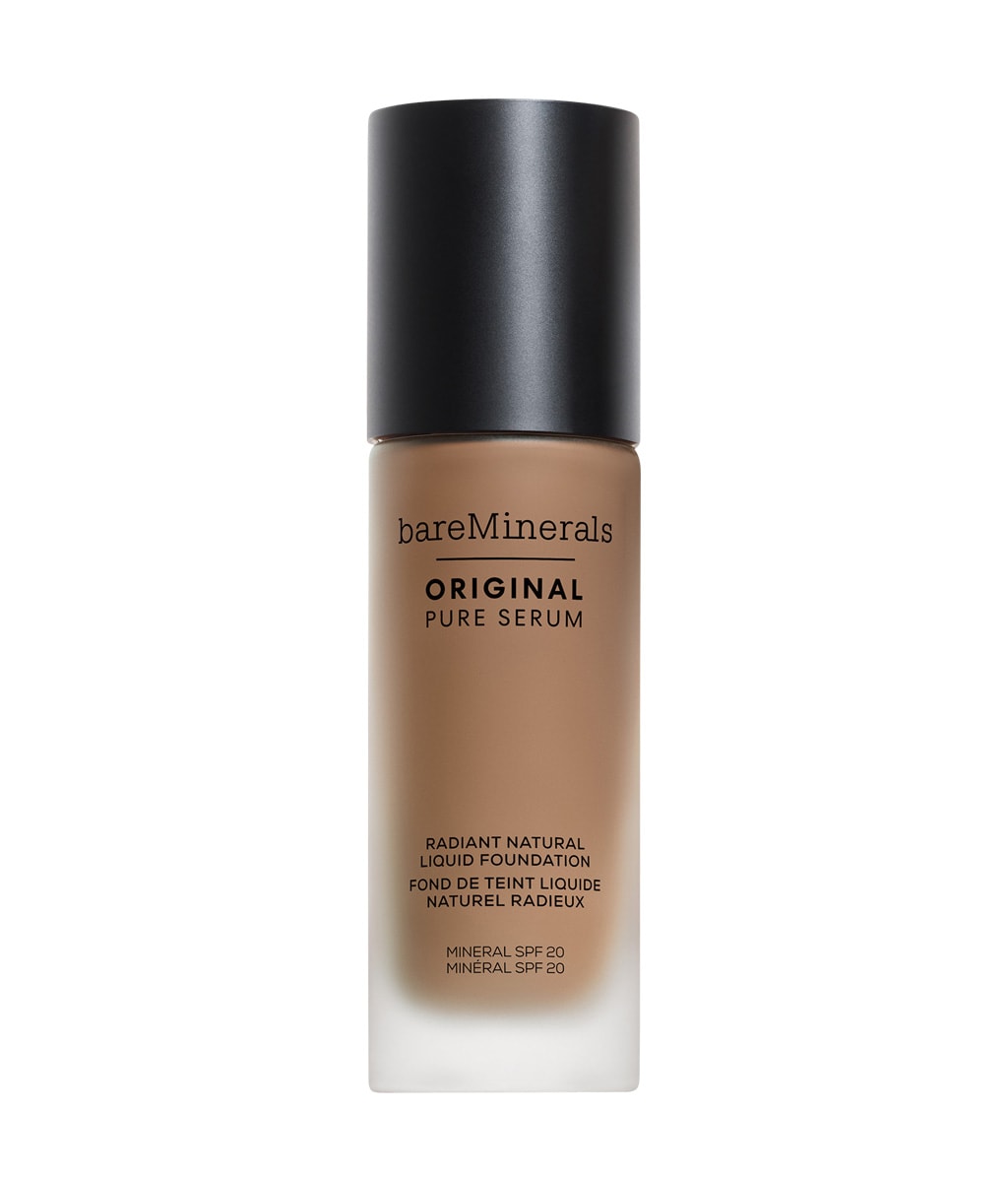 Тональный крем bareMinerals Original Pure Serum Radiant Natural Liquid Foundation, тон 4 Medium Deep Cool, 30 мл