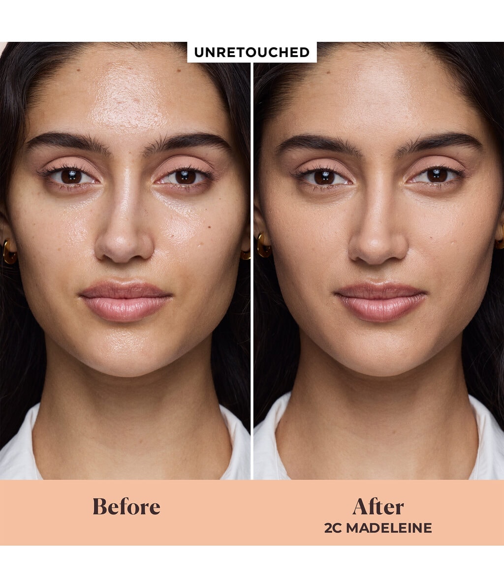 Компактная пудра Laura Mercier Real Flawless Feather Matte Powder Foundation матовая, оттенок 2C Madeleine, 8 г — фото 3