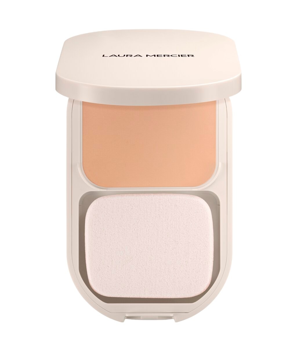 Компактная пудра Laura Mercier Real Flawless Feather Matte Powder Foundation матовая, оттенок 3C Biscotti, 8 г