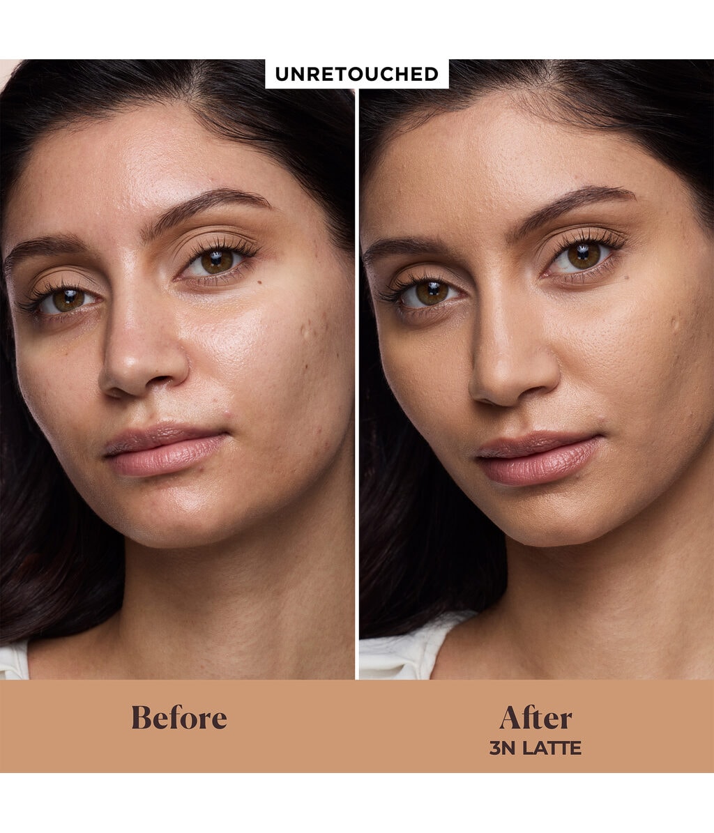 Компактная пудра Laura Mercier Real Flawless Feather Matte Powder Foundation матовая, оттенок 3N Latte, 8 г — фото 3