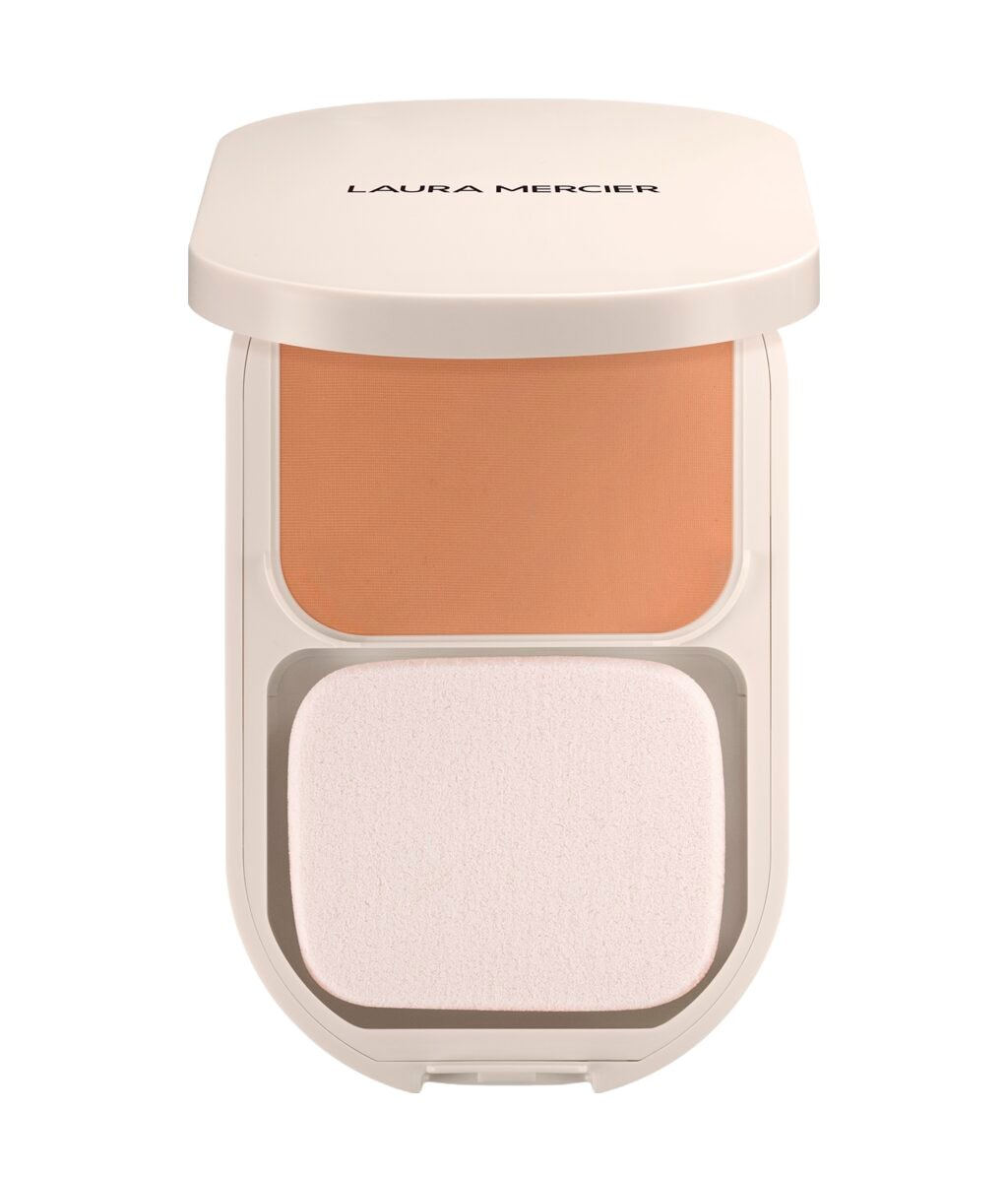 Компактная пудра Laura Mercier Real Flawless Feather Matte Powder Foundation матовая, оттенок 4C Canele, 8 г