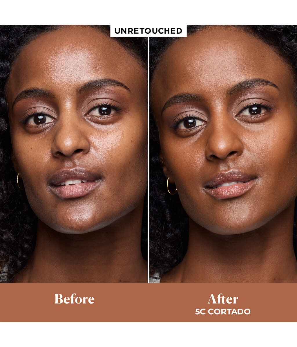 Компактная пудра Laura Mercier Real Flawless Feather Matte Powder Foundation матовая, оттенок 5C Cortado, 8 г — фото 3