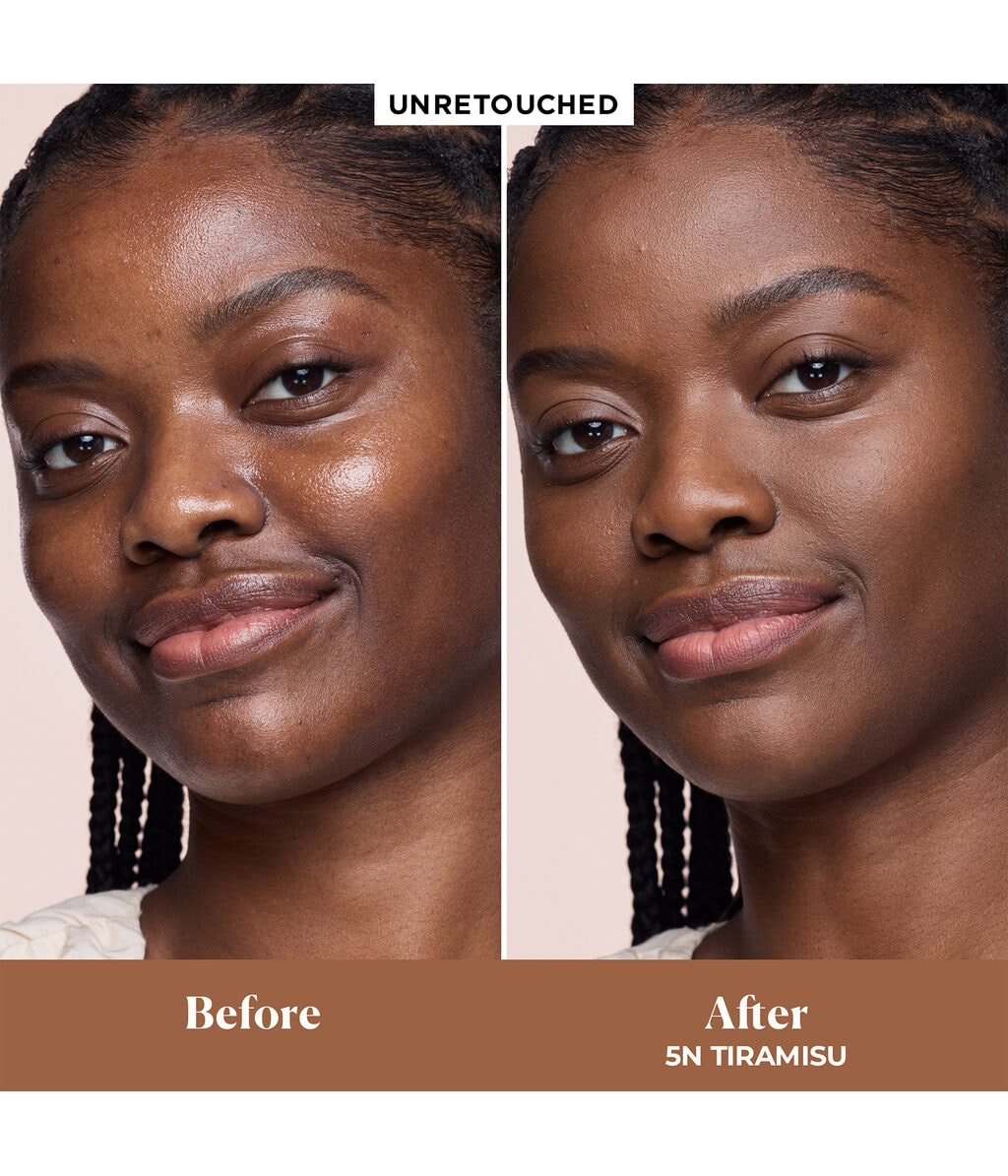 Компактная пудра Laura Mercier Real Flawless Feather Matte Powder Foundation матовая, оттенок 5N Tiramisu, 8 г — фото 3
