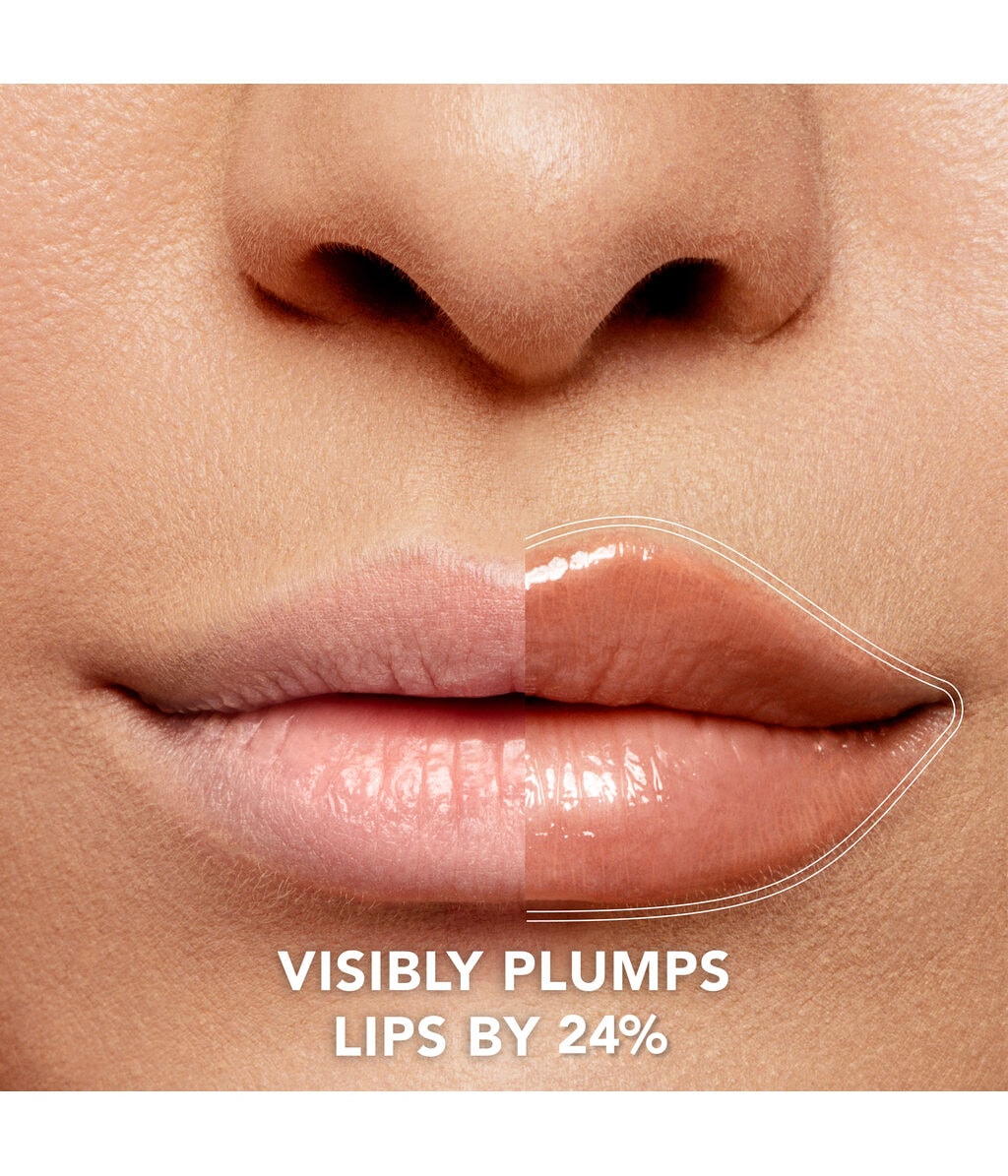 Сыворотка-блеск для губ Buxom Plump Shot Peptide Lip Serum, для объёма, с пептидами, оттенок Get Naked, 4 мл — фото 5