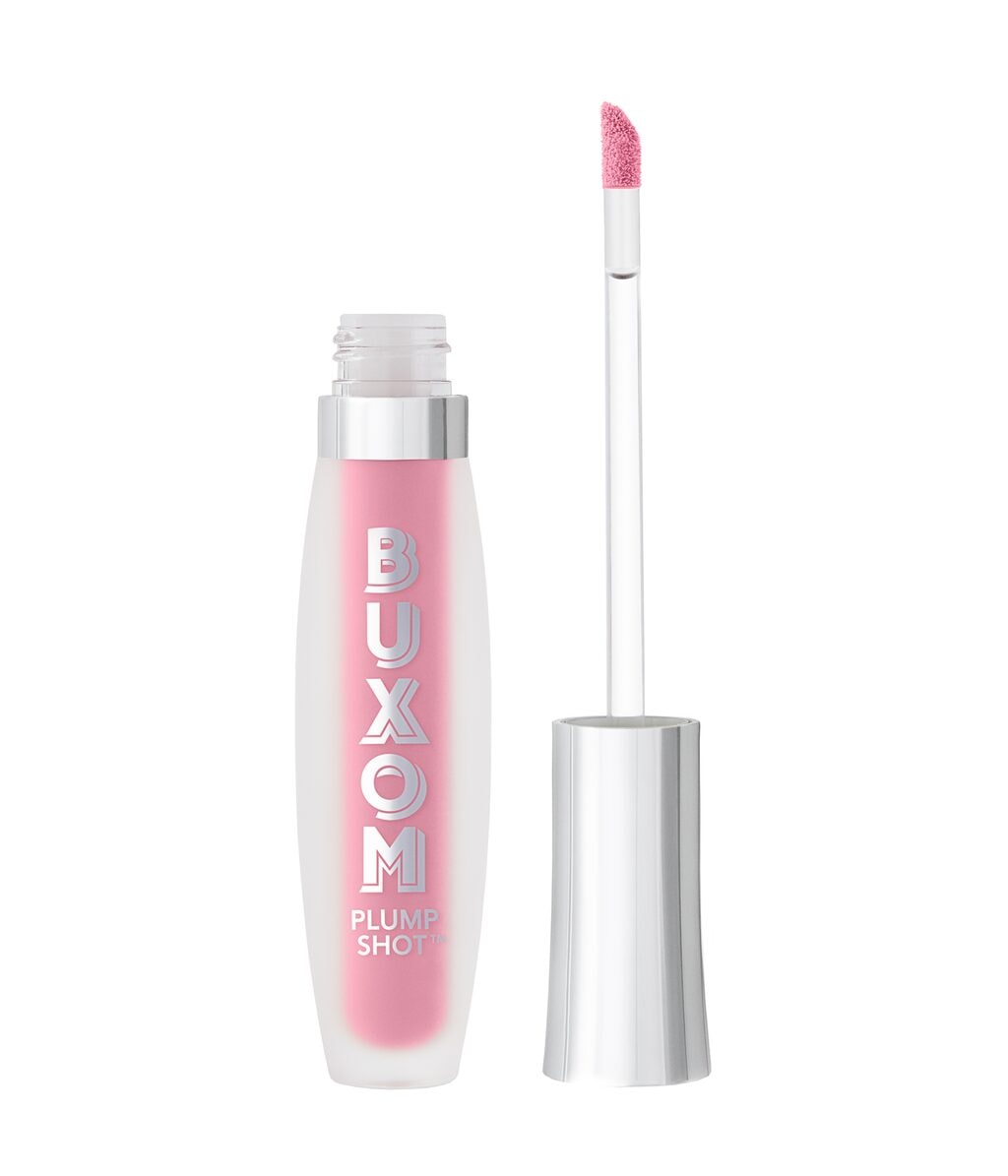 Сыворотка-блеск для губ Buxom Plump Shot Peptide Lip Serum, для объёма, с пептидами, оттенок Lingerie, 4 мл