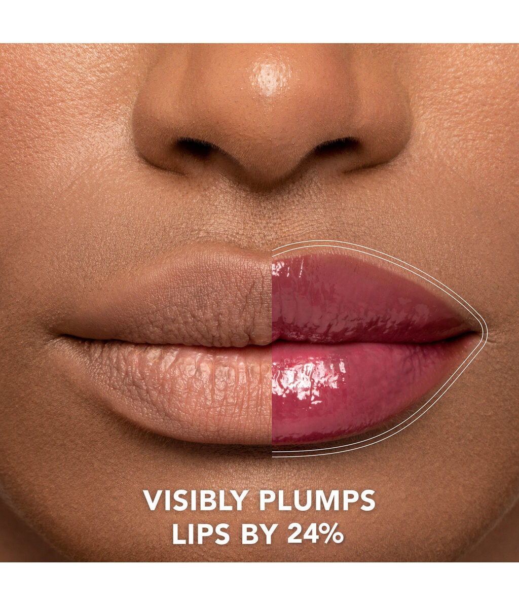 Сыворотка-блеск для губ Buxom Plump Shot Peptide Lip Serum, для объёма, с пептидами, оттенок Plum Power, 4 мл — фото 5