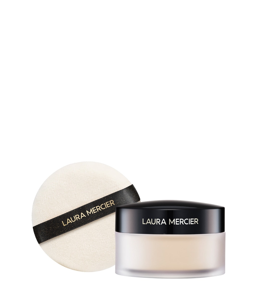 Набор для макияжа Laura Mercier Indulgent Icons Ultra-Blur Translucent Loose Setting Powder, пудра с пуховкой — фото 2