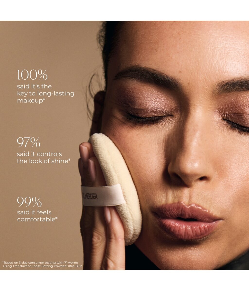 Набор для макияжа Laura Mercier The Finishing Touch Translucent Loose Setting Powder Ultra-Blur, пудра с пуховкой — фото 6