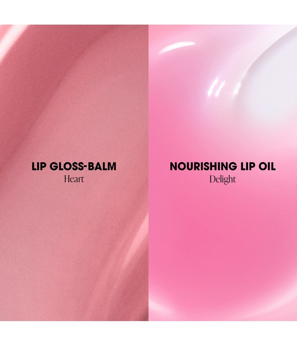 Набор для губ bareMinerals Gloss & Glaze Lip Gloss and Oil Duo, масло и бальзам-блеск — фото 2