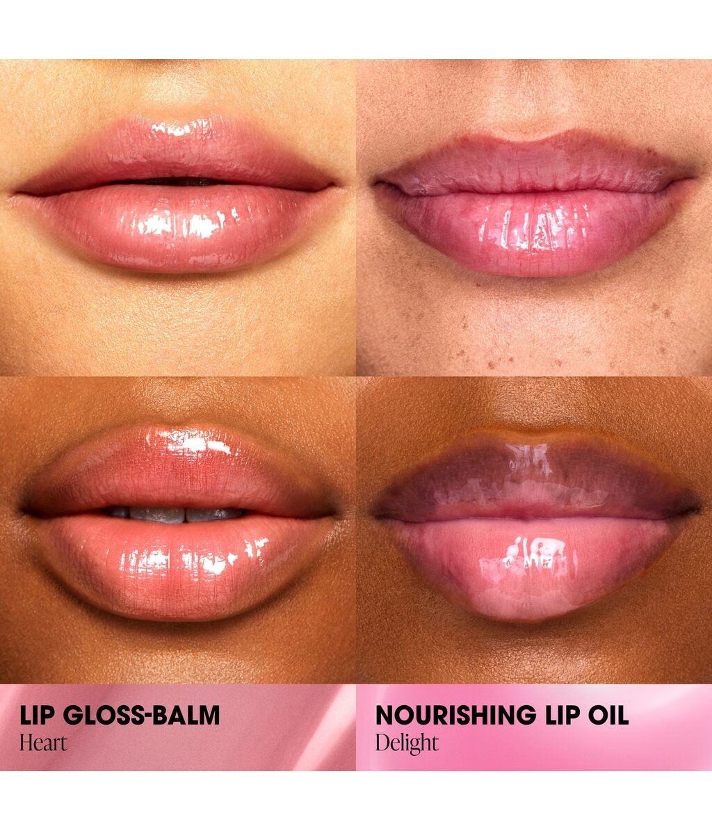 Набор для губ bareMinerals Gloss & Glaze Lip Gloss and Oil Duo, масло и бальзам-блеск — фото 3